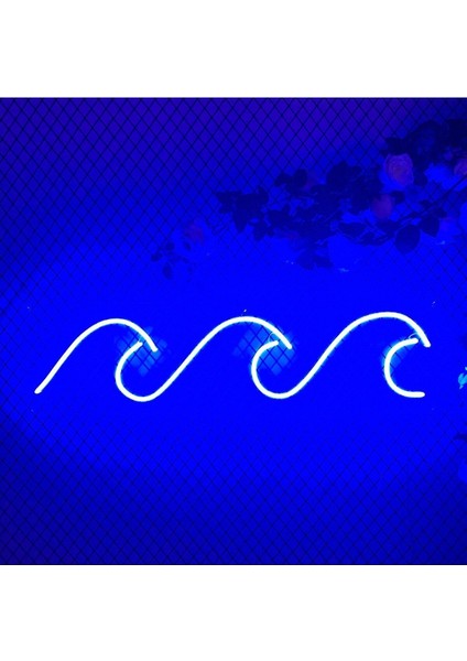 60 cm Kumandalı Neon LED Tasarım Duvar Dekor Aydınlatması - Özelleştirilebilir LED Tabela-61