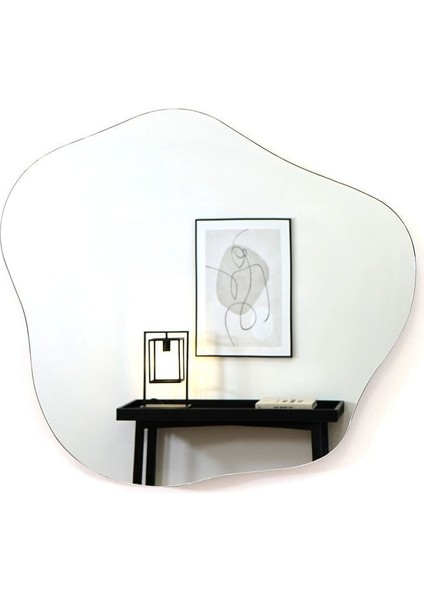 130 cm Asimetrik Duvar Dekorasyon Aynası - Konsol Üstü Salon Dekorasyon AYNASI-782 fiyatları