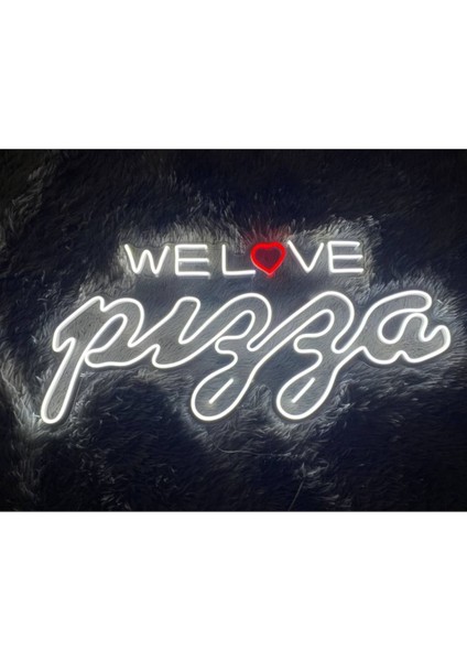 120 cm Kumandalı Neon LED Tasarım Duvar Dekor Aydınlatması - LED TABELA-141
