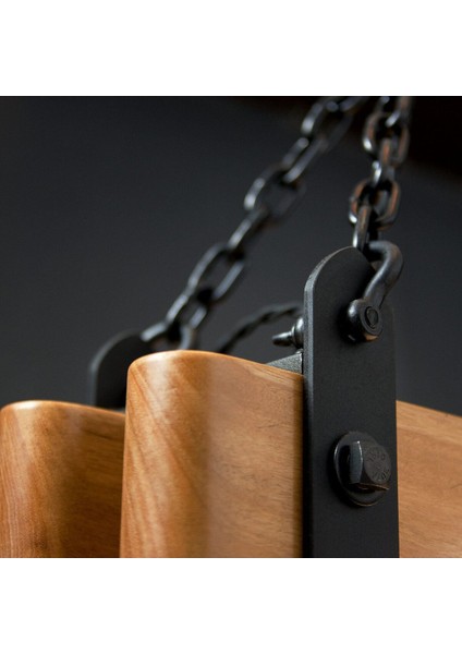 160 cm Modern Tasarımlı Dekoratif Aydınlatma Avizesi -Doğal Masif Ahşap Iç Mekan Aydınlatması fırsatları