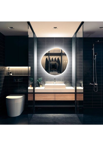 100 cm Ledli Banyo Aynası-Konsol Makyaj Aynası