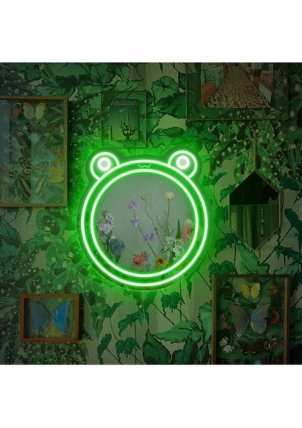 90 cm Ayıcık Desenli Dekoratif Duvar - Boy Aynası