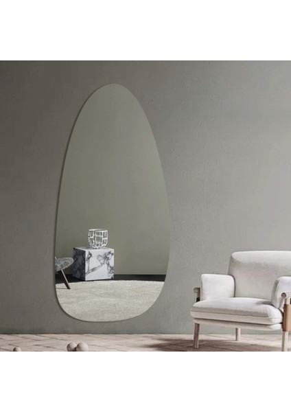 200 cm Asimetrik Duvar Boy Aynası - Konsol Üstü Salon Dekorasyon AYNASI-339 indirimleri