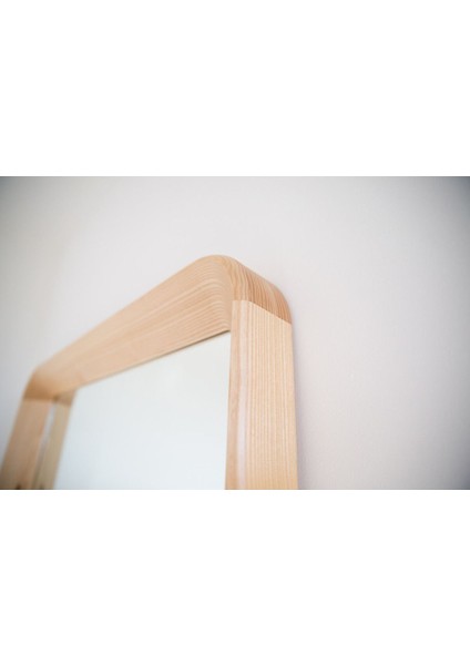 180 cm Dekoratif Duvar Boy Aynası-Doğal Ahşap Masif Çerçeveli(Özelleştirilebilir)-80 fırsatları