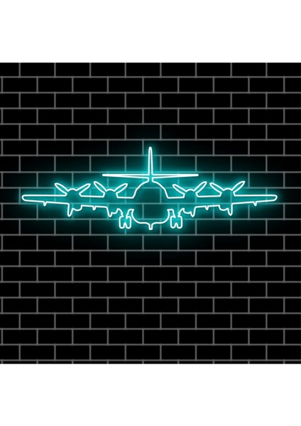120 cm Kumandalı Neon LED Tasarım Duvar Dekor Aydınlatması - Özelleştirilebilir LED TABELA-182