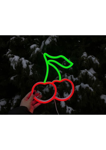 120 cm Kumandalı Neon LED Tasarım Duvar Dekor Aydınlatması - Özelleştirilebilir LED TABELA-128