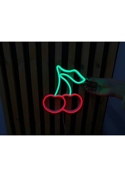 120 cm Kumandalı Neon LED Tasarım Duvar Dekor Aydınlatması - Özelleştirilebilir LED TABELA-128 fiyatları