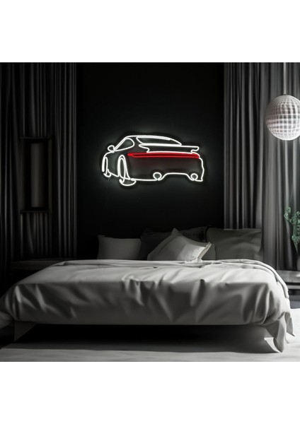 90 cm Kumandalı Neon LED Tasarım Duvar Dekor Aydınlatması - Özelleştirilebilir LED Tabela-94 fiyatları