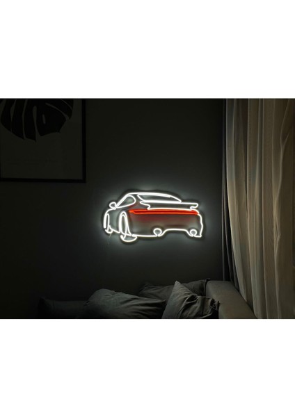90 cm Kumandalı Neon LED Tasarım Duvar Dekor Aydınlatması - Özelleştirilebilir LED Tabela-94 indirimleri