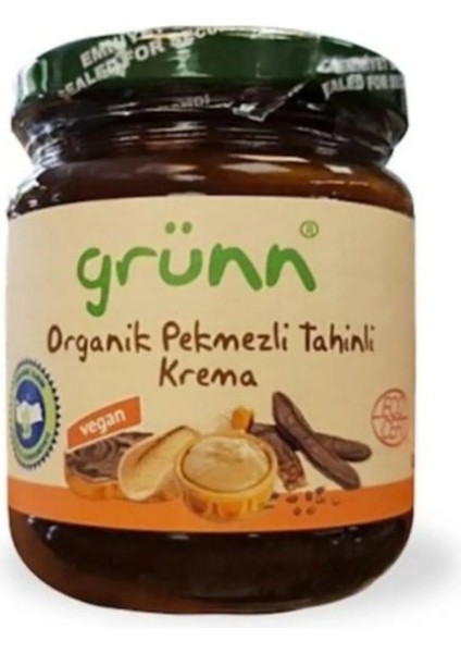 Organik Pekmezli Tahinli Krema 200 gr