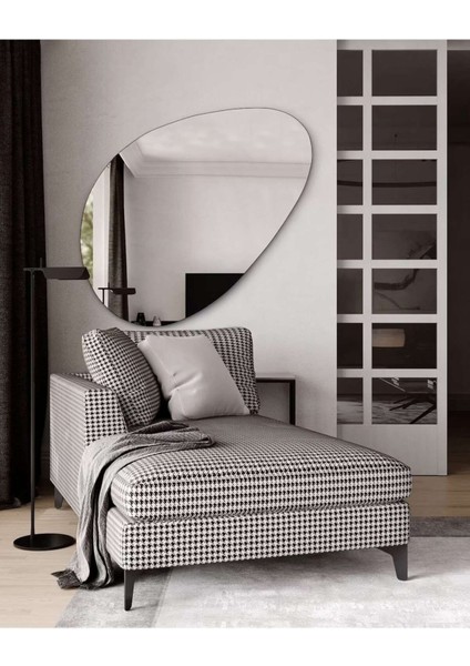 120 cm Asimetrik Duvar Dekorasyon Aynası - Konsol Üstü Salon Dekorasyon AYNASI-170 fiyatları