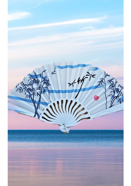 Yelpaze Şık Mavi /beyaz Yelpaze 260020 modelleri