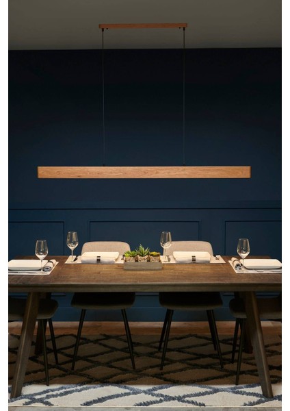 120 cm Modern Tasarımlı Dekoratif Aydınlatma Avizesi -Doğal Masif Ahşap Iç Mekan Aydınlatması fiyatları