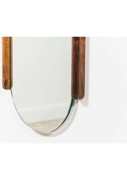 190 cm Dekoratif Özel Üretim Duvar Boy Aynası-Doğal Ahşap Masif ÇERÇEVELI(ÖZELLEŞTIRILEBILIR)-321