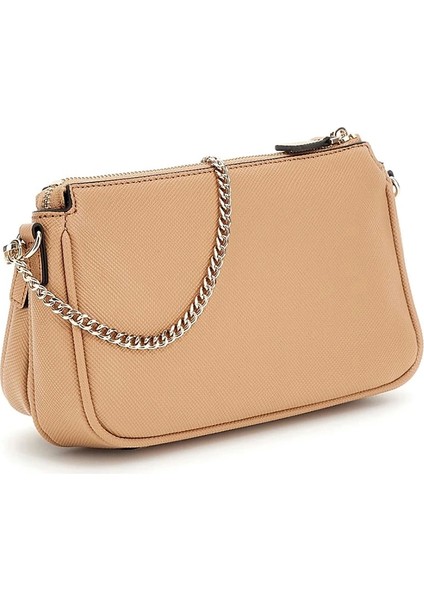 Kadın Bej Noelle Çift Kılıflı Crossbody Çanta modelleri