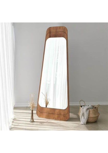 150 cm Asimetrik Dekoratif Duvar Boy Aynası-Doğal Ahşap Masif ÇERÇEVELI(ÖZELLEŞTIRILEBILIR)-204 modelleri