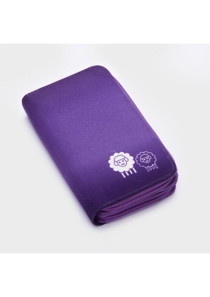 Knitpro Symfonie Deluxe Değiştirilebilir Tunus Tığı Seti 20670 + Balım Örgü Evi Şiş Ölçer Hediyeli