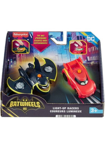 HML26 Fisher-Price Batwheels Işıklı Yarışçılar