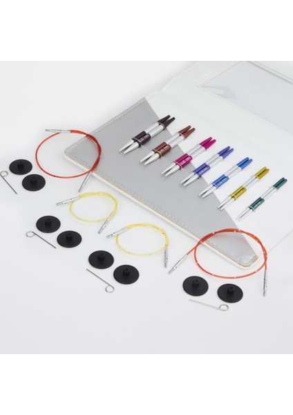 Knitpro Smartstix Değiştirilebilir Kısa Misinalı Şiş Seti