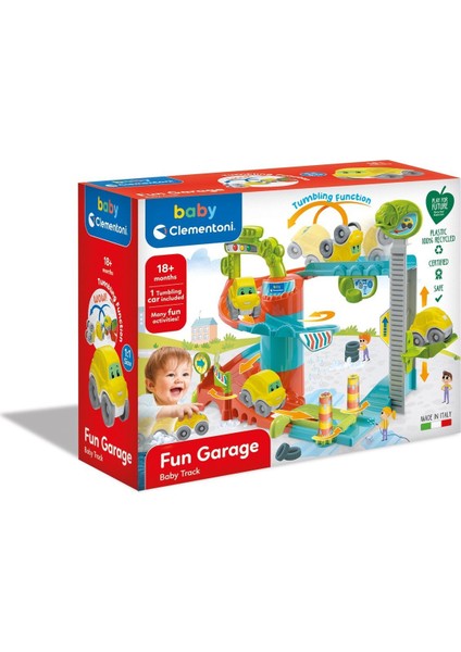 17404 Baby Clementoni - Eğlenceli Garaj +3 Ay
