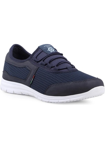 Kevın Lacivert Beyaz Rahat Taban Günlük Yürüyüş Koşu Erkek Sneaker Spor Ayakkabı KEVIN-5045