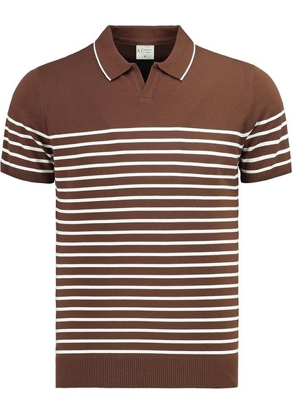 Premium Erkek Triko Polo Tişört Emiliano