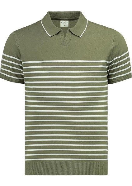 Premium Erkek Triko Polo Tişört Emiliano