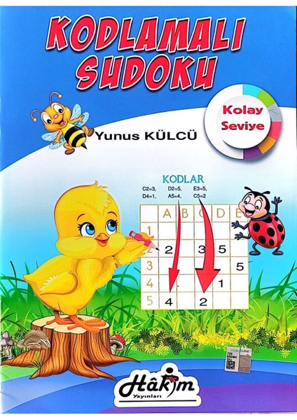 Kodlamalı Su Doku 3 ve 4. Sınıf