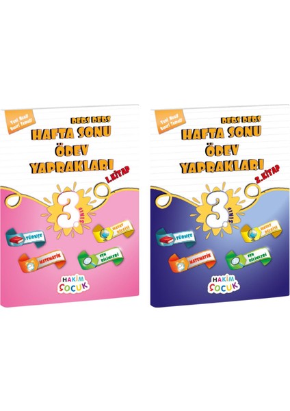 3. Sınıf Hafta Sonu Ödev Yaprakları