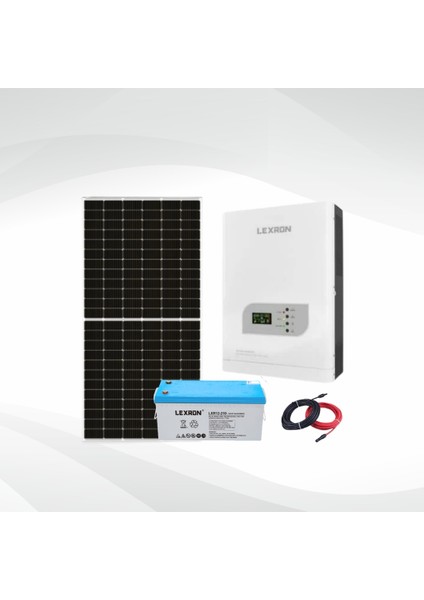 Hazır Paket 1 - Güneş Enerjisi Sistemi