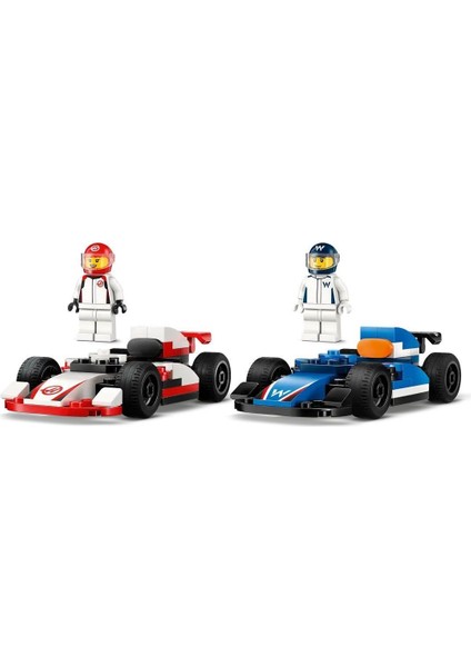 60464 LEGO City F1 Williams Racing ve Haas F1 Yarış Arabaları 92 Parça +4 Yaş
