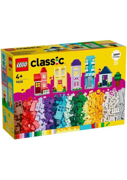 11035 LEGO Classic Yaratıcı Evler 850 Parça +4 Yaş