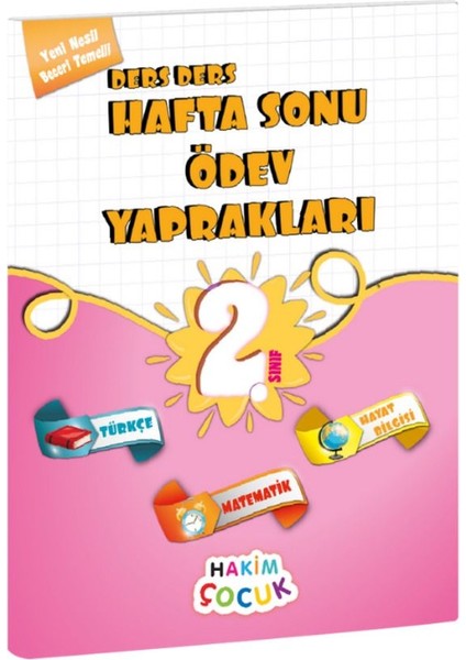 2. Sınıf Hafta Sonu Ödev Yaprakları