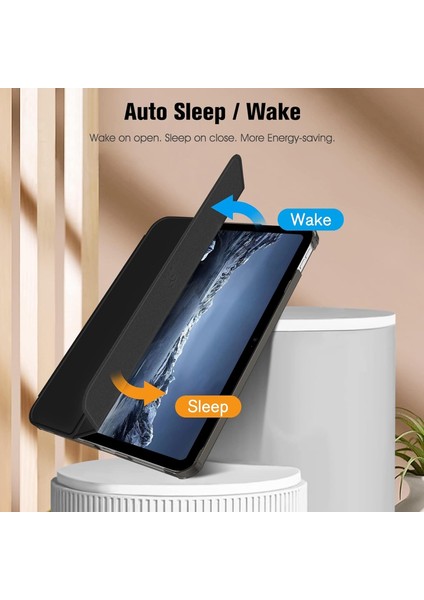 iPad (A16) 11 Nesil 11 Inç 2025, iPad 10 Nesil 10,9 Inç 2022 Uyumlu Tablet Kılıfı Akıllı Smart Uyku Modlu Katlanabilir Arkası Renkli Standlı Kılıf +Ekran Koruyucu Cam+Kalem 3'lü Set A3354 A3355 A3356 fırsatları