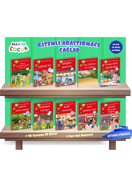 Gizemli Araştırmacı Çağlar Macera Devam Ediyor Hikaye Seti (2. ve 3. Sınıf Hikaye Seti) fiyatları