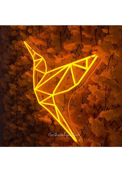 120 cm Kumandalı Neon LED Tasarım Duvar Dekor Aydınlatması - Özelleştirilebilir LED Tabela-63