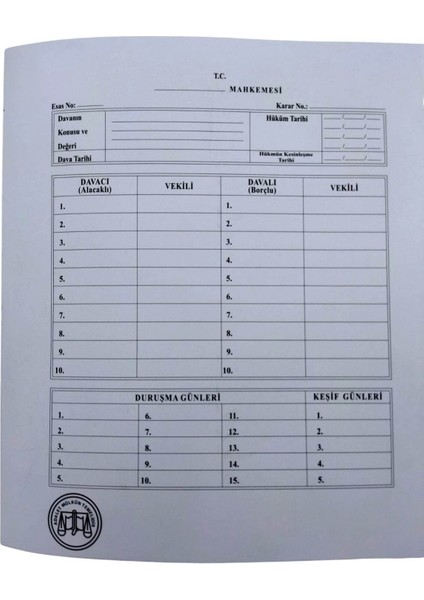 Dava-Avukat-Baro Dosyası-Ikracenter 10 YEŞİL+10BEYAZ fırsatları