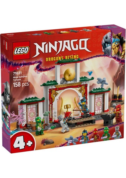 71831 LEGO Ninjago Ninja Spinjitzu Tapınağı 158 Parça +4 Yaş