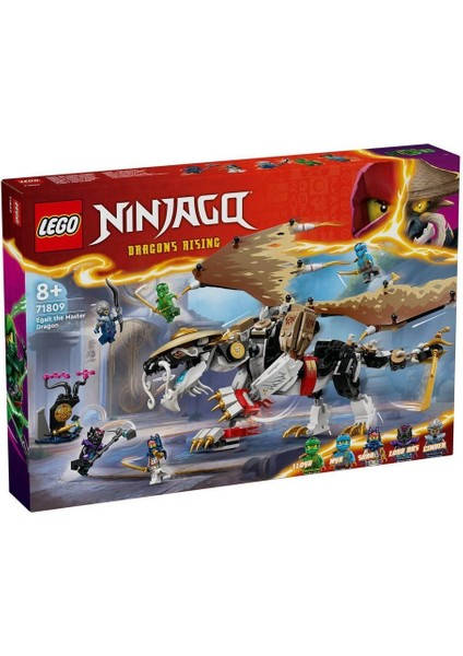 71809 LEGO Ninjago Ejderha Usta Egalt 532 Parça +8 Yaş