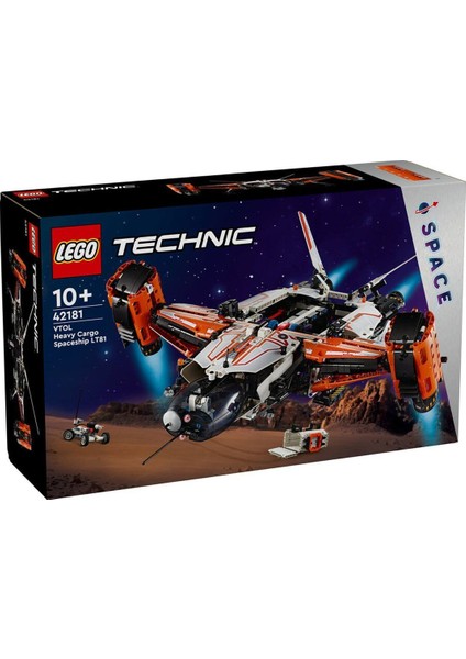 42181 LEGO Technic Vtol Ağır Kargo Uzay Gemisi LT81 1365 Parça +10 Yaş