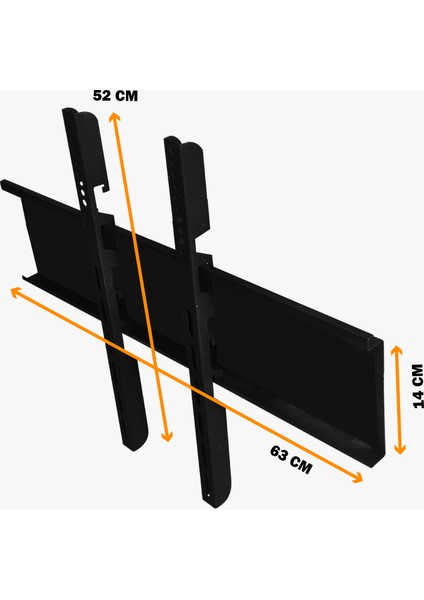 grundig 75''inç 189 Ekran Uyumlu Tv Askı Aparatı