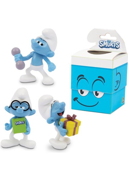 Nessiworld PUF12000 Şirinler 7,5 cm Hareketi Figür