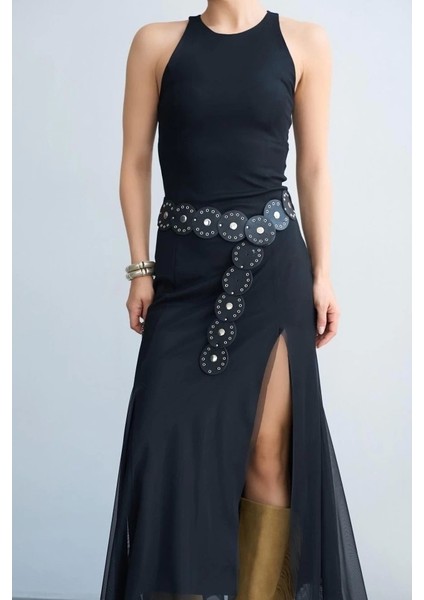 Tül Elbise - Siyah fırsatları