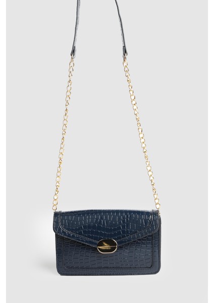 Kadın Lave Kroko Askılı Çanta Siyah fiyatları