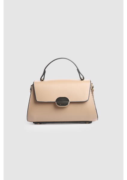 Kadın Asey Kutu El Ve Askılı Çanta Vizon fiyatları