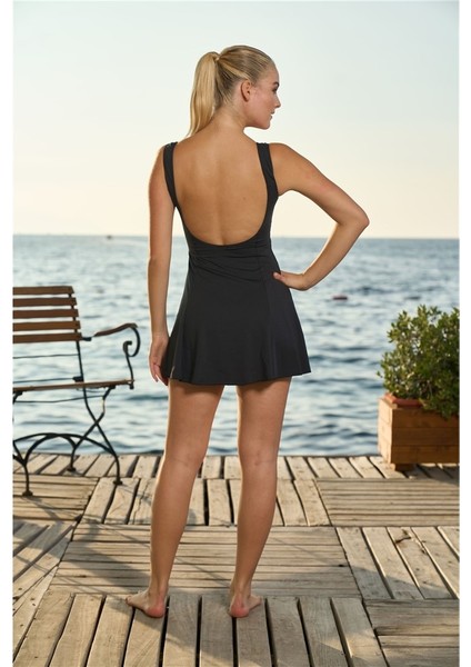 Düz Içten Şortlu Askılı Elbise Mayo fiyatları