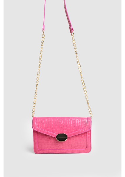 Kadın Lave Kroko Askılı Çanta Siyah fiyatları