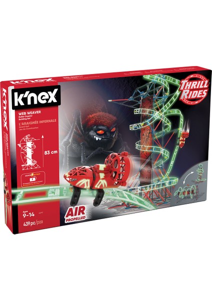 Web Weaver Roller Coaster Set 45717 (Motorlu)