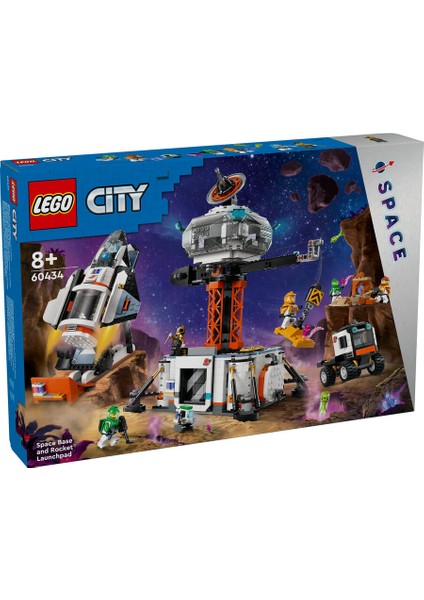City Uzay Üssü ve Roket Fırlatma Rampası 60434 fırsatları