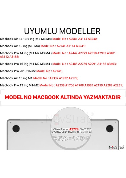 Apple MacBook Pro 16-14-13 inc Macbook Air 15-13-13.6 inç ile Uyumlu Toz Koruma Tıpası Seti
